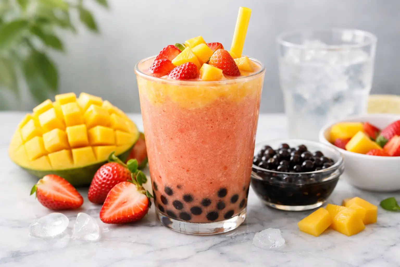 Strawberry Mango Smoothie Drink You’ll Crave